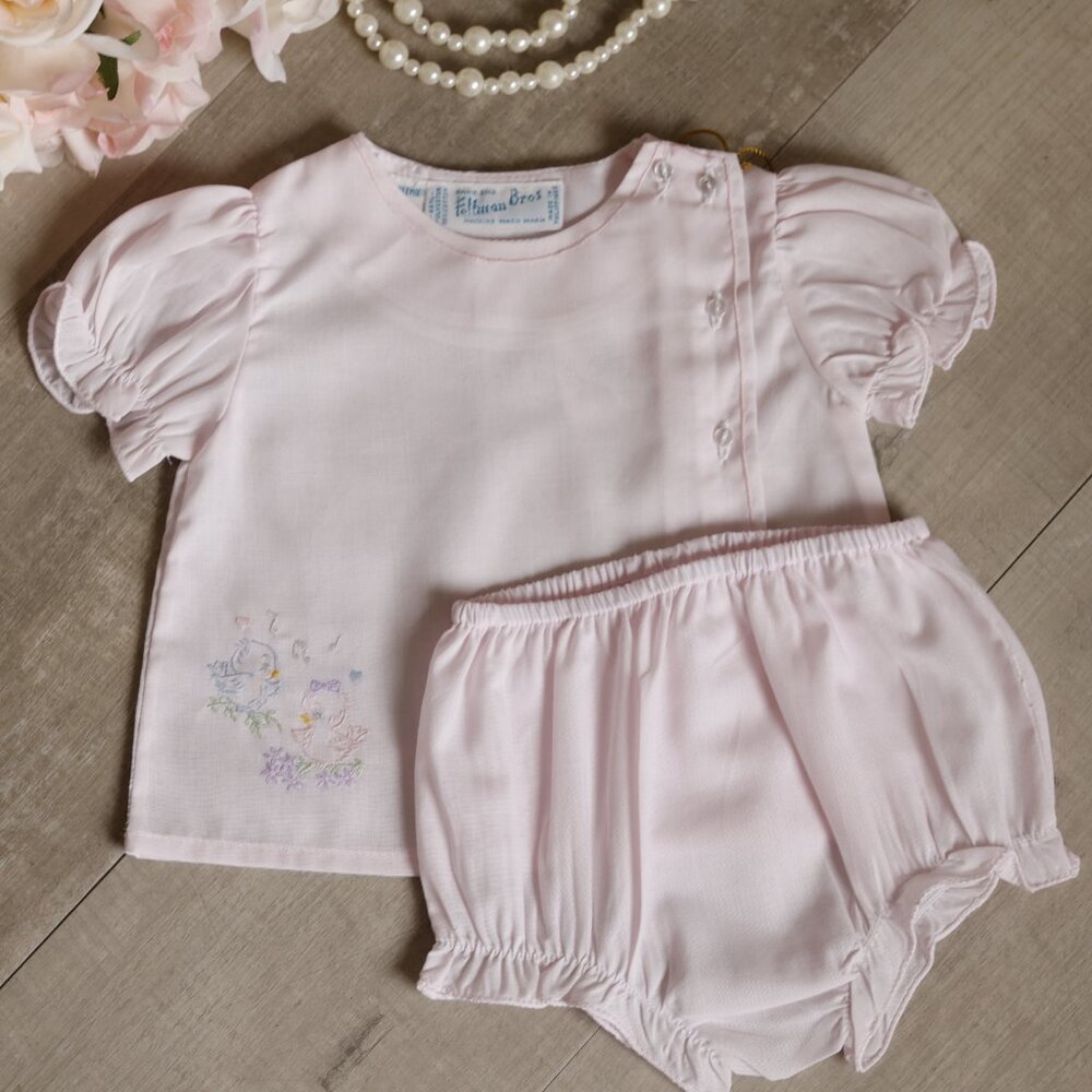 Preemie/Newborn Pink Diaper Set NWT Feltman Brothers Coming Home 1st Portraits